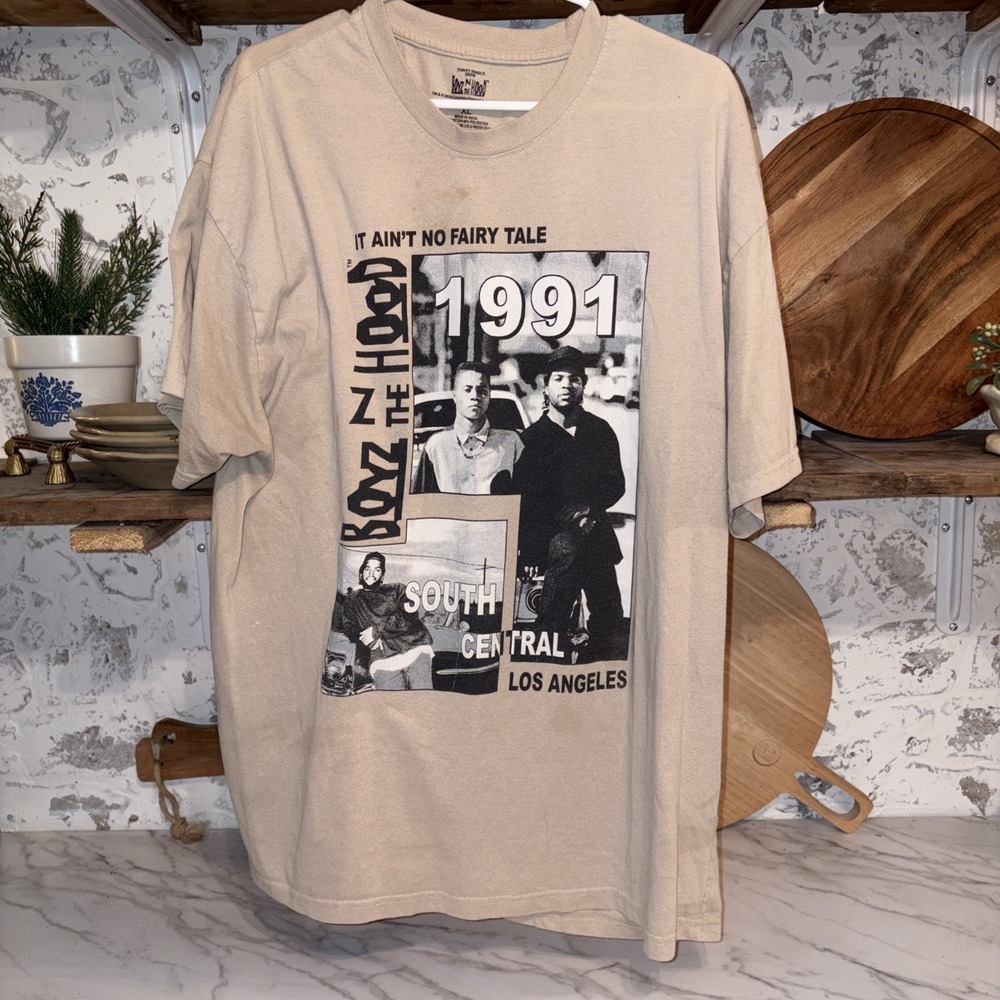 Boys N The Hood South Central LA Retro T Shirt Adult Size XL